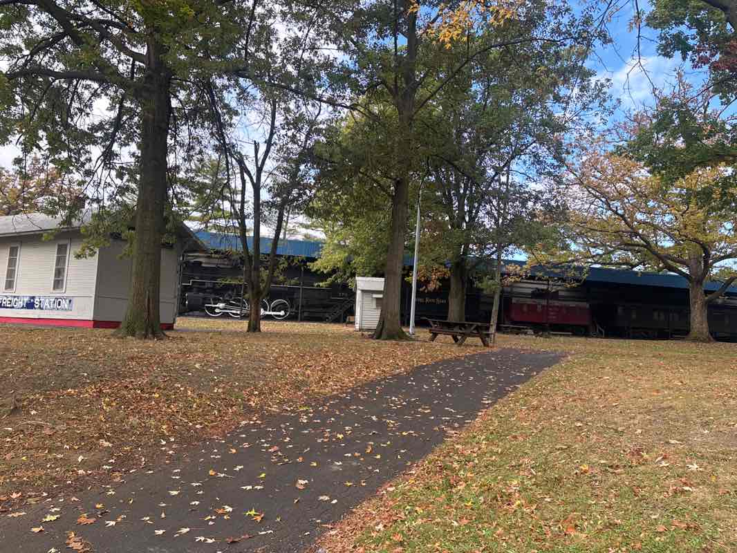 walking near me in Lincoln Park in autumn