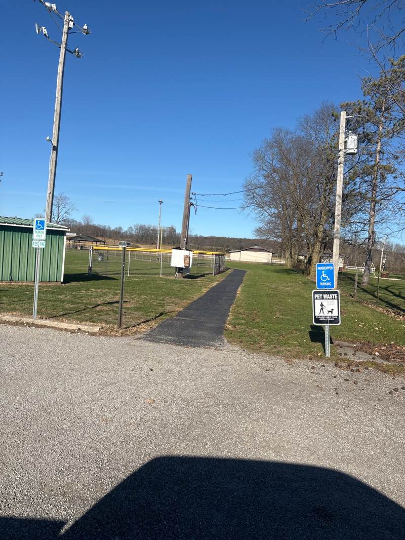 walking near me in Zanesfield Community Park in autumn