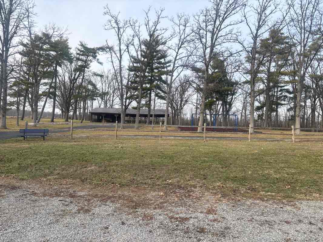 walking near me in East Liberty Park in winter