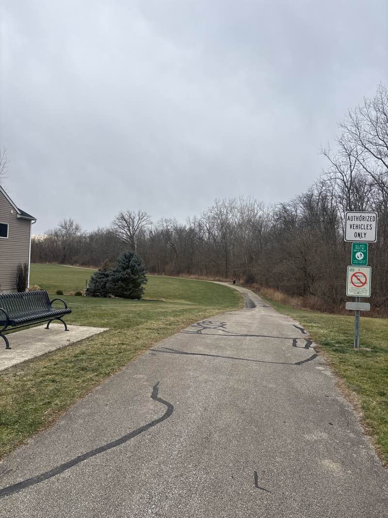 walking near me in Mill Valley Park North in winter