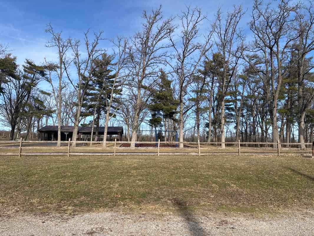 walking near me in East Liberty Park in winter