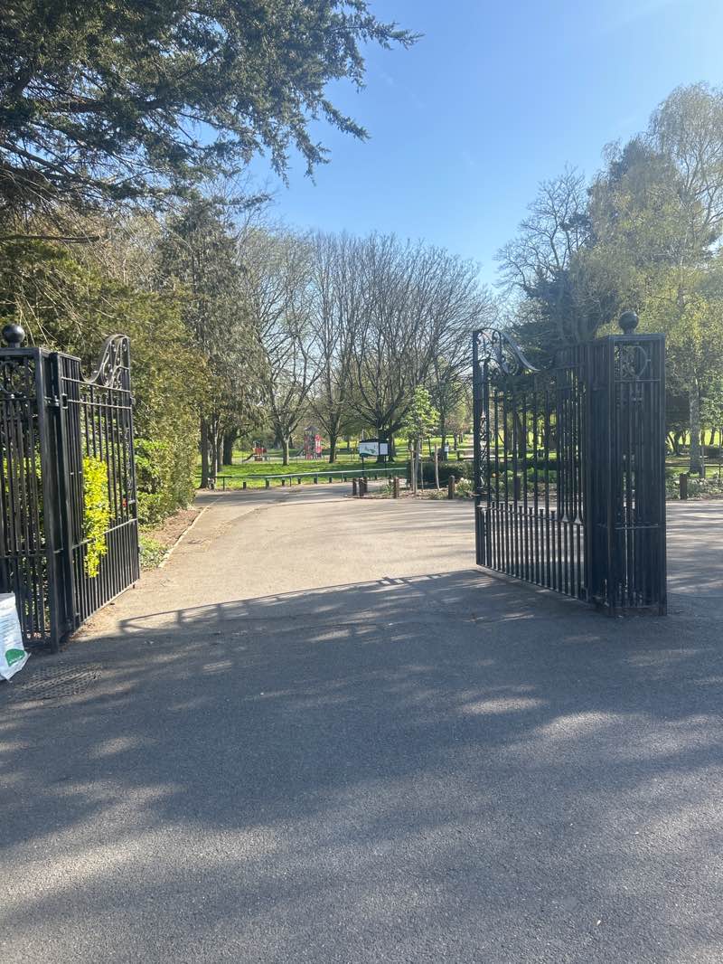 walking near me in Bessingby Playing Fields in spring