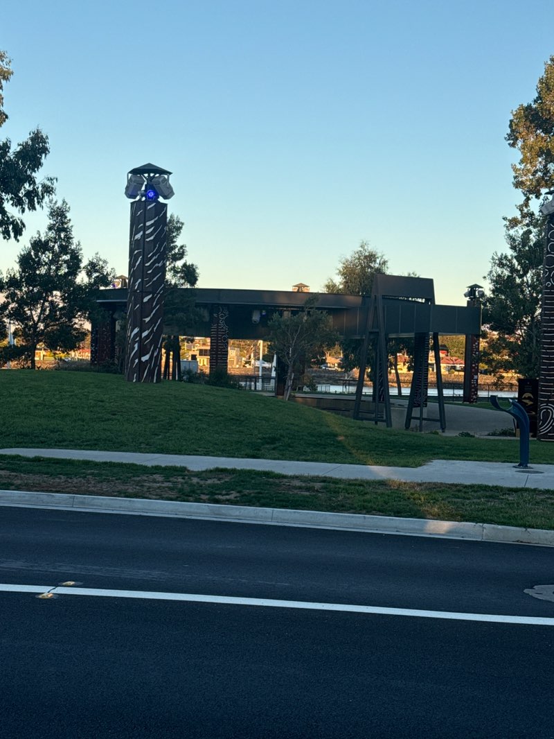 walking near me in Roundhouse Park in autumn