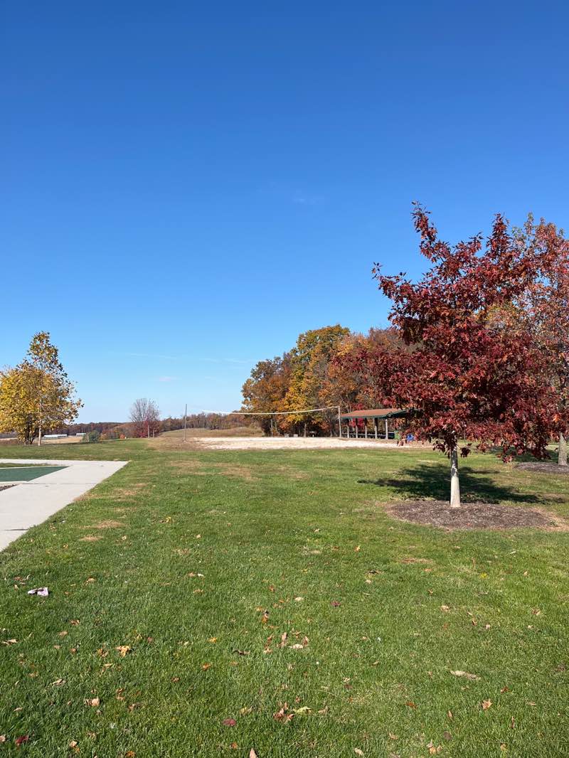 walking near me in West Manheim Township Recreation Park in autumn
