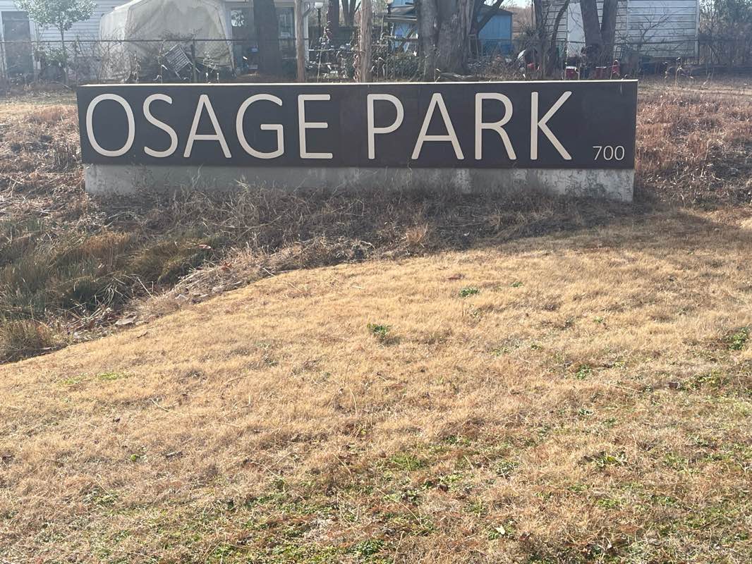 walking near me in Osage Park in winter