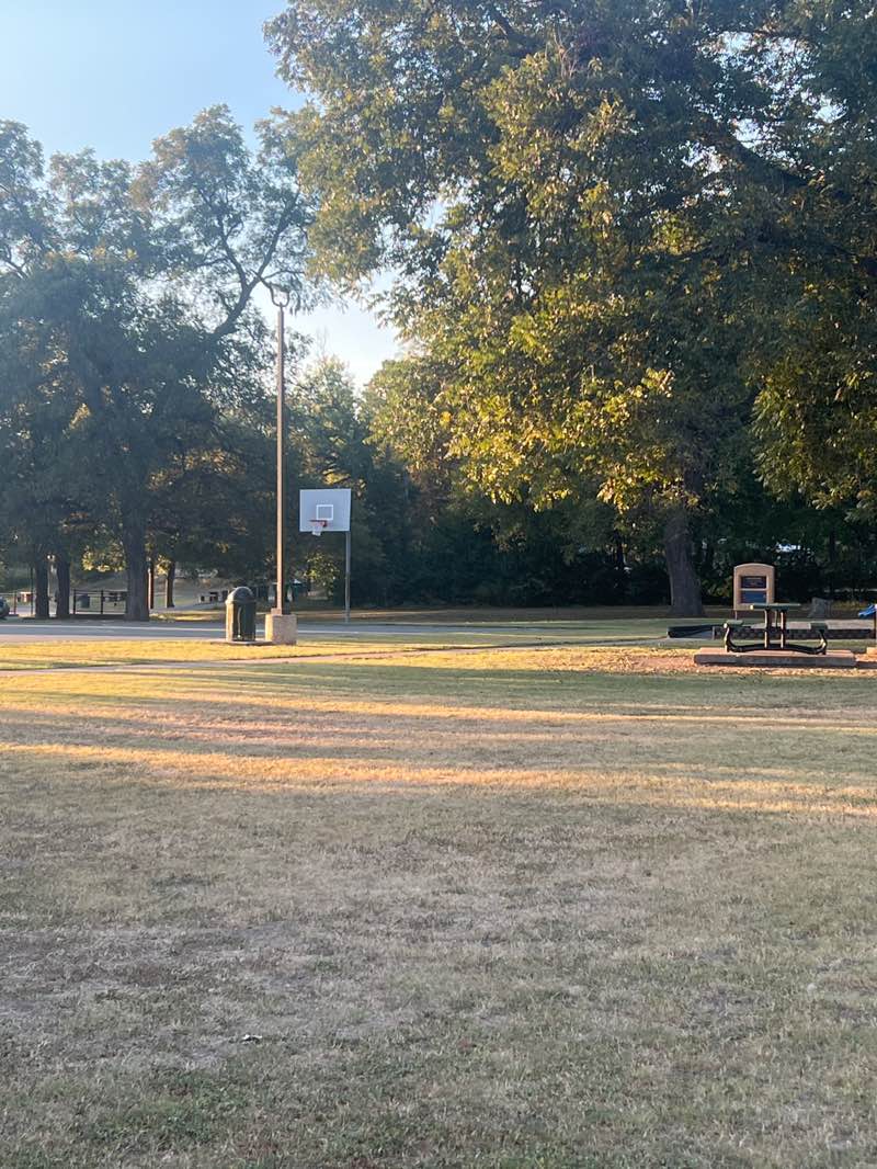 walking near me in Yettie Polk Park in autumn
