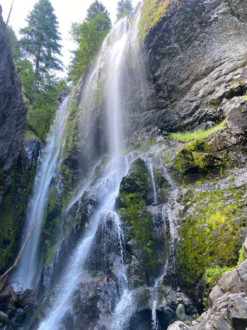 walking near me in Opal Creek Wilderness in winter