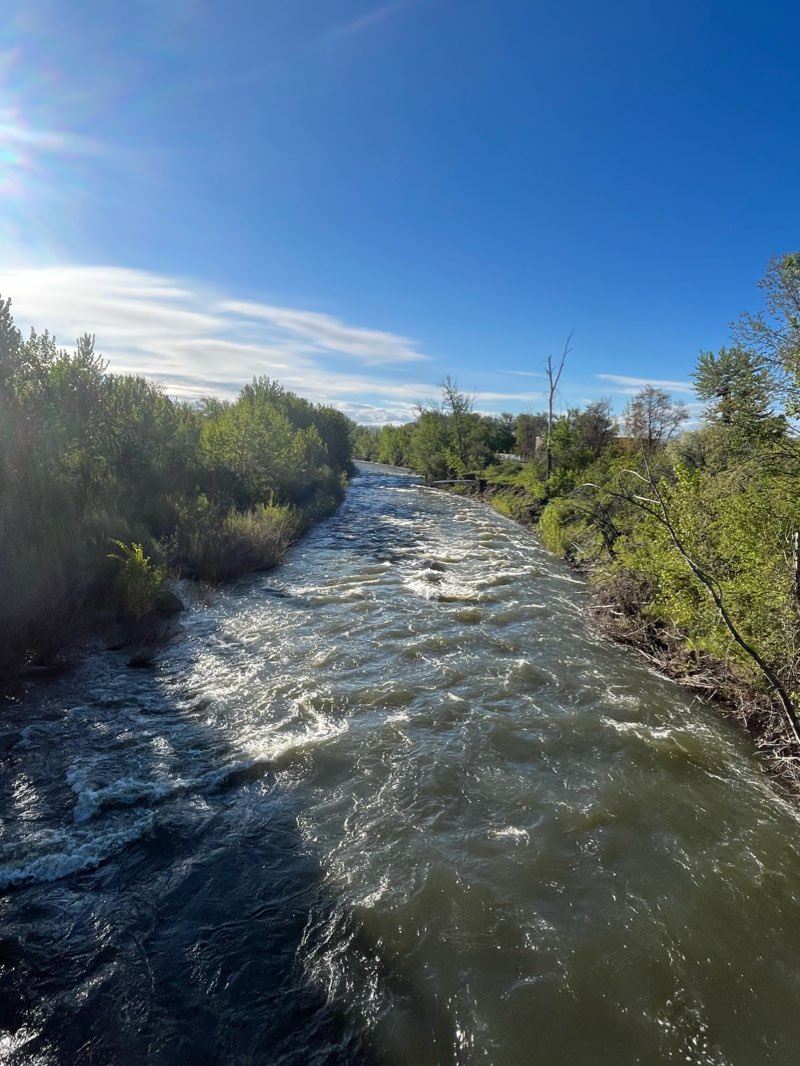 walking near me in Riverside Park in winter