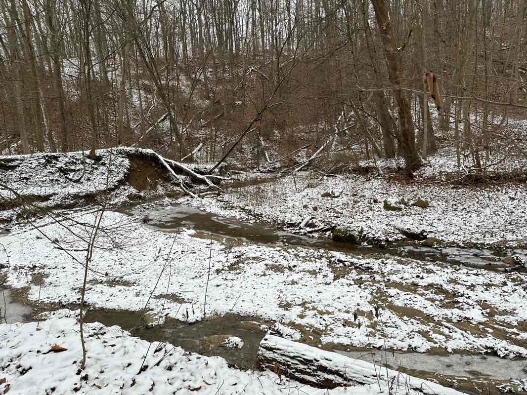 walking near me in Hampton Hills in winter