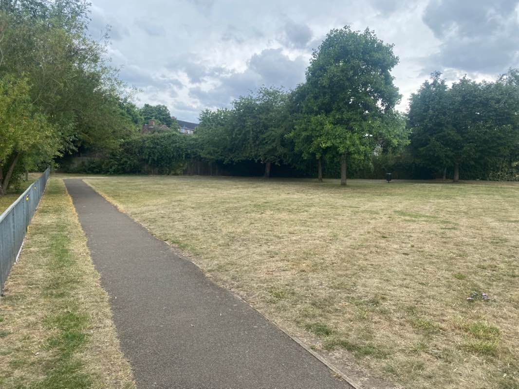 walking near me in Raleigh Road Recreation Ground in summer