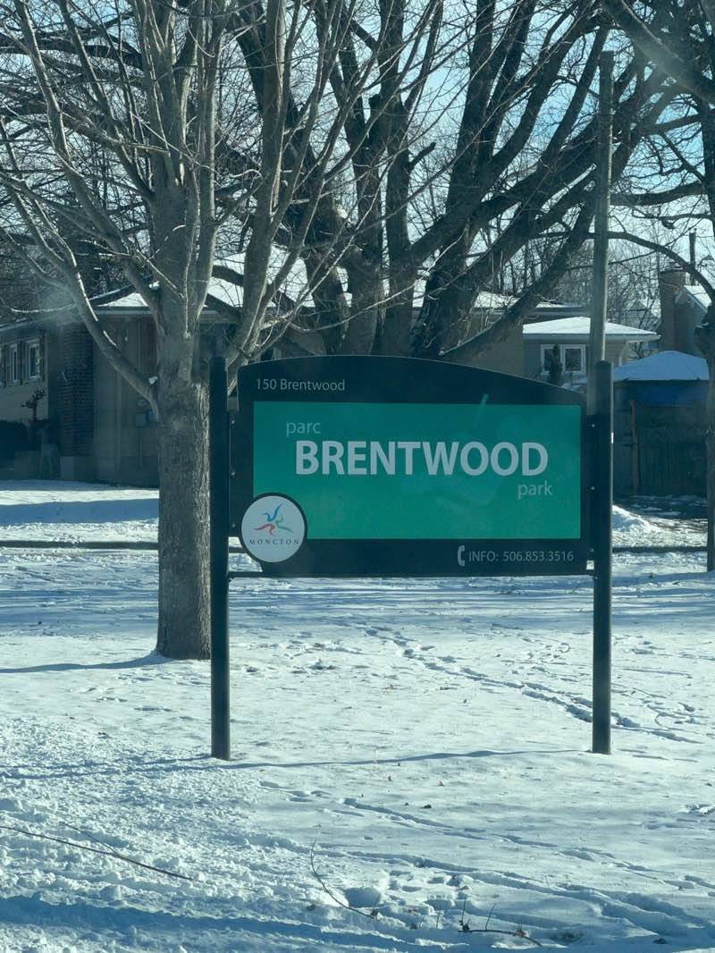 walking near me in Parc Brentwood Park in winter