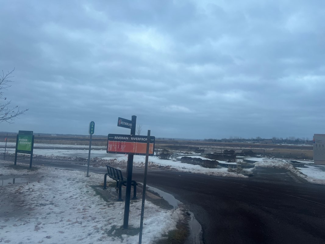 walking near me in Riverfront Park #2 in winter