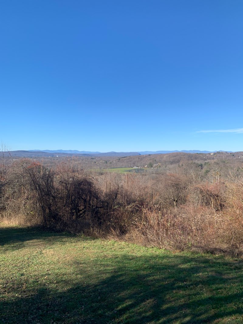 walking near me in Peach Hill Park in winter