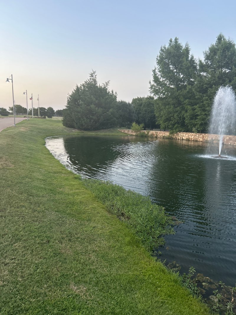 walking near me in McPherson Park in autumn
