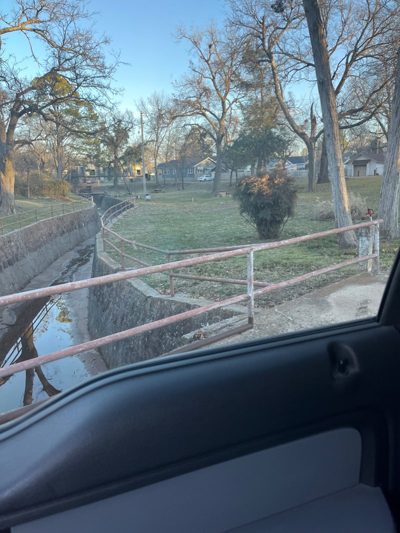 walking near me in Redbud Park in winter