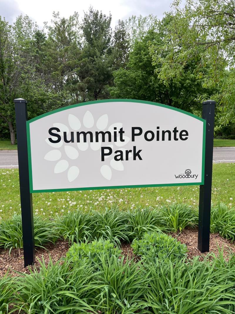 walking near me in Summit Pointe Park in spring