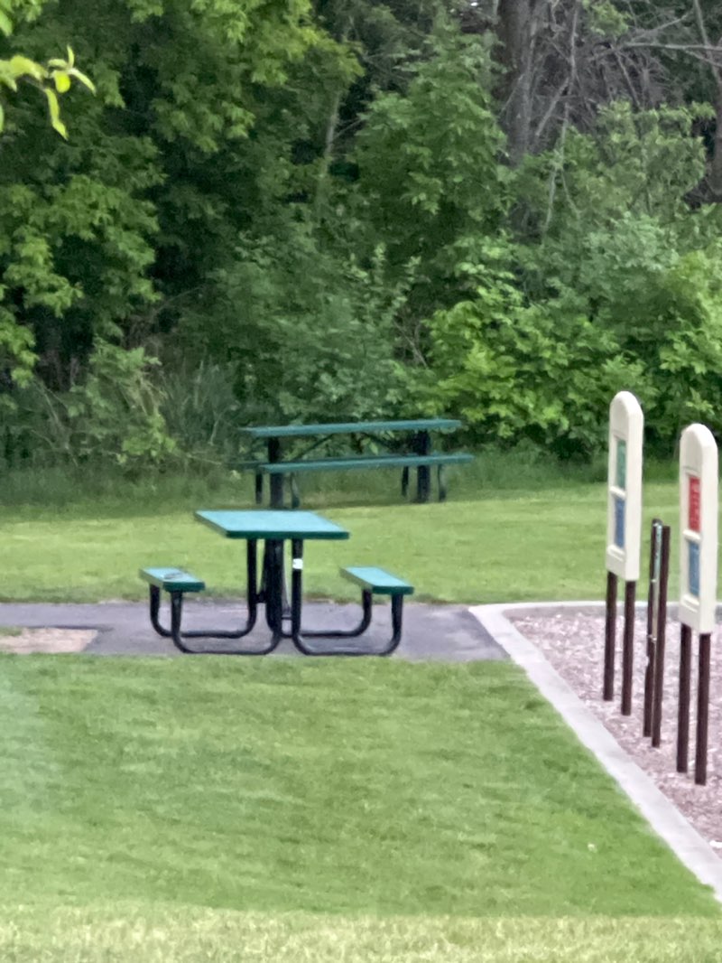 walking near me in Hammes Park in spring