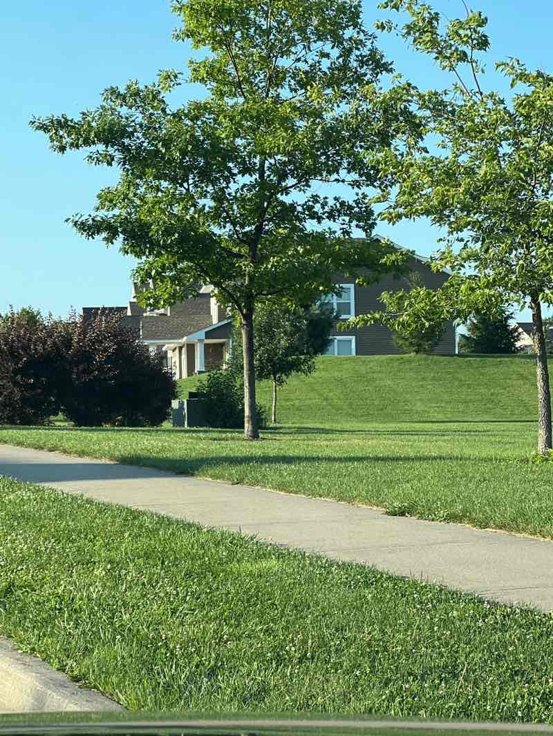 walking near me in Sunnyhill Park in autumn