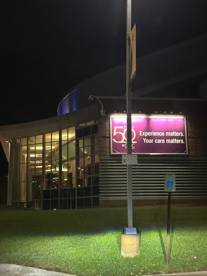 walking near me in SNHU Arena Entrance Gate in autumn