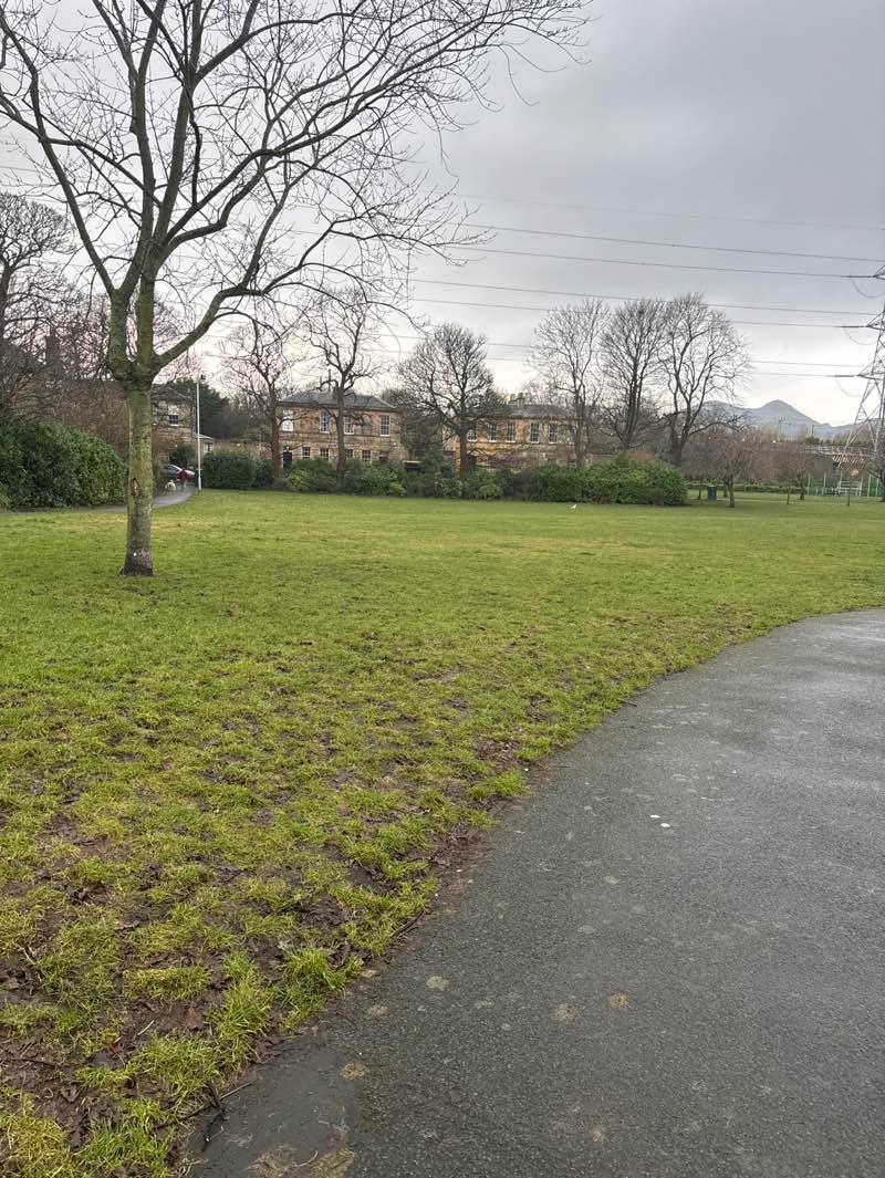walking near me in Rosefield Park in winter