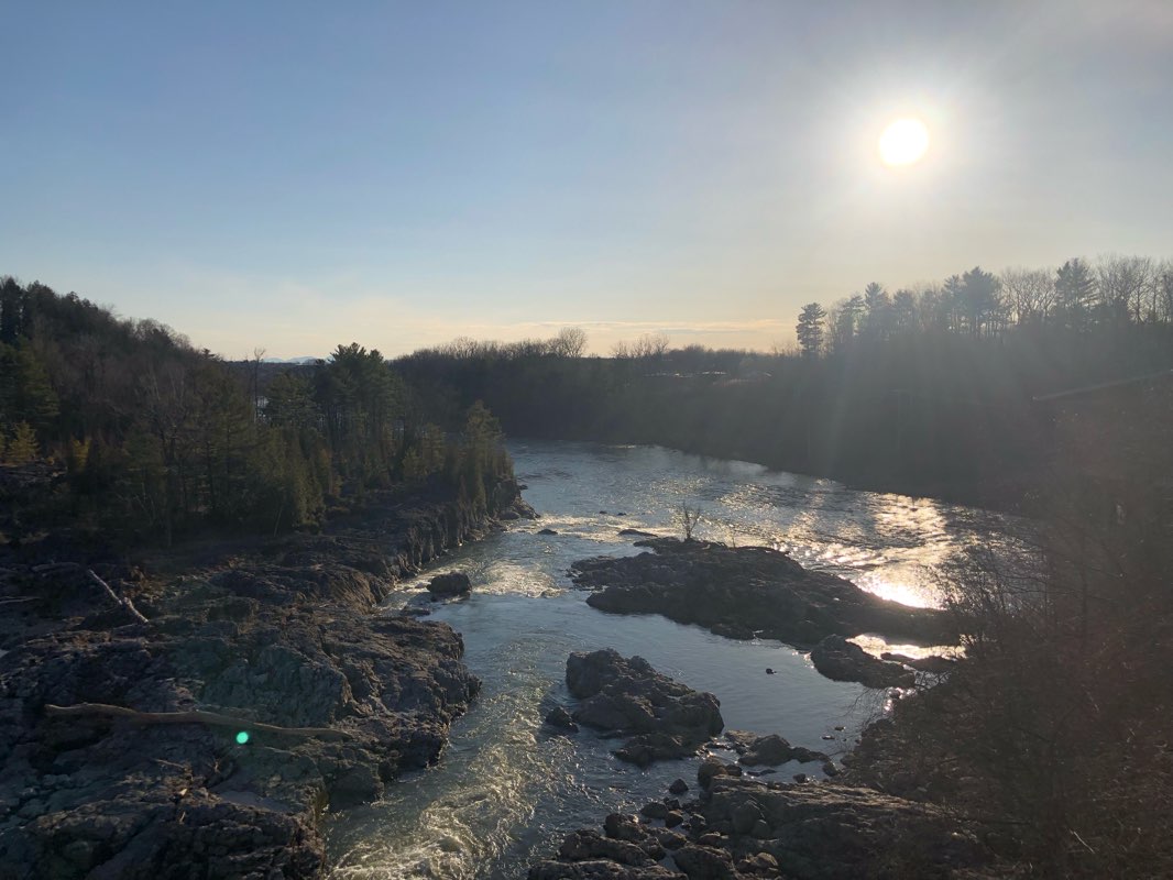 walking near me in Maple Street Park in winter