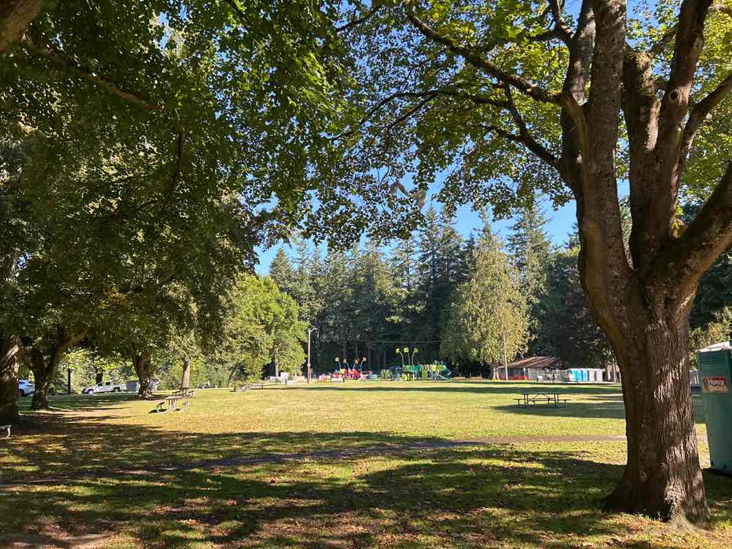 walking near me in Forest Park in autumn