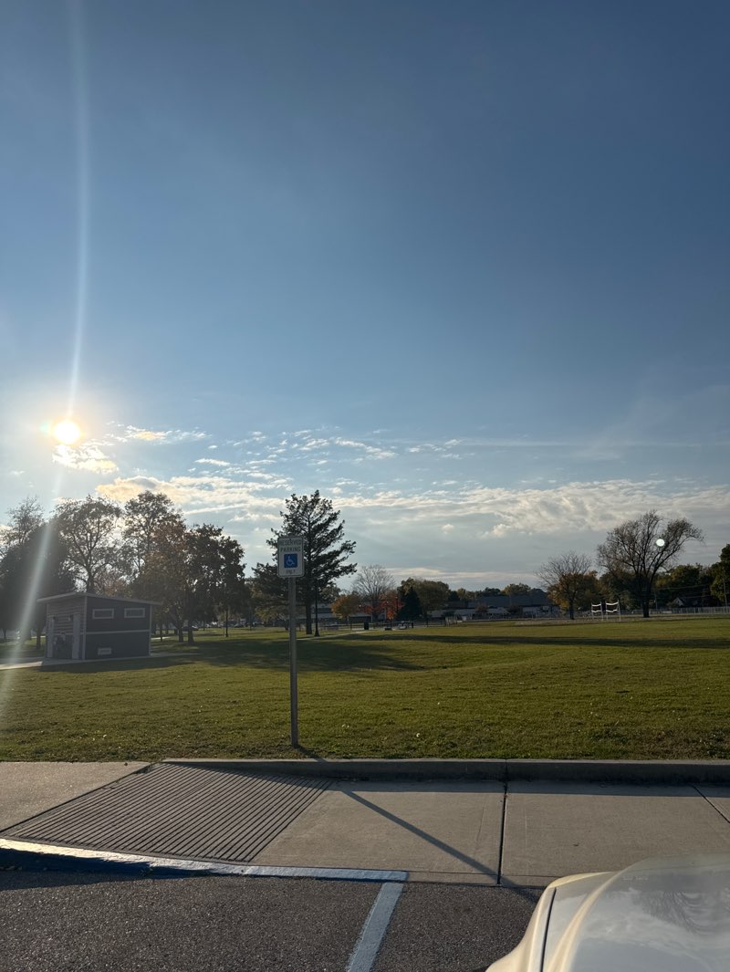 walking near me in Twin Branch Park in autumn