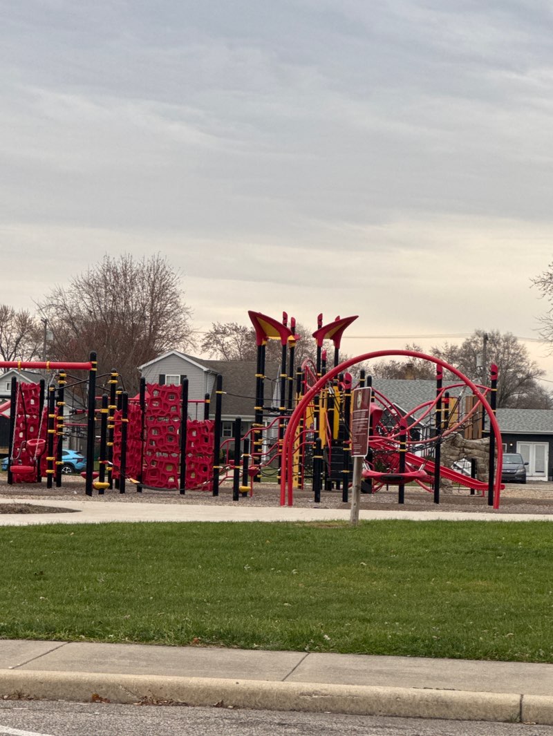 walking near me in Gibhard Playground in autumn