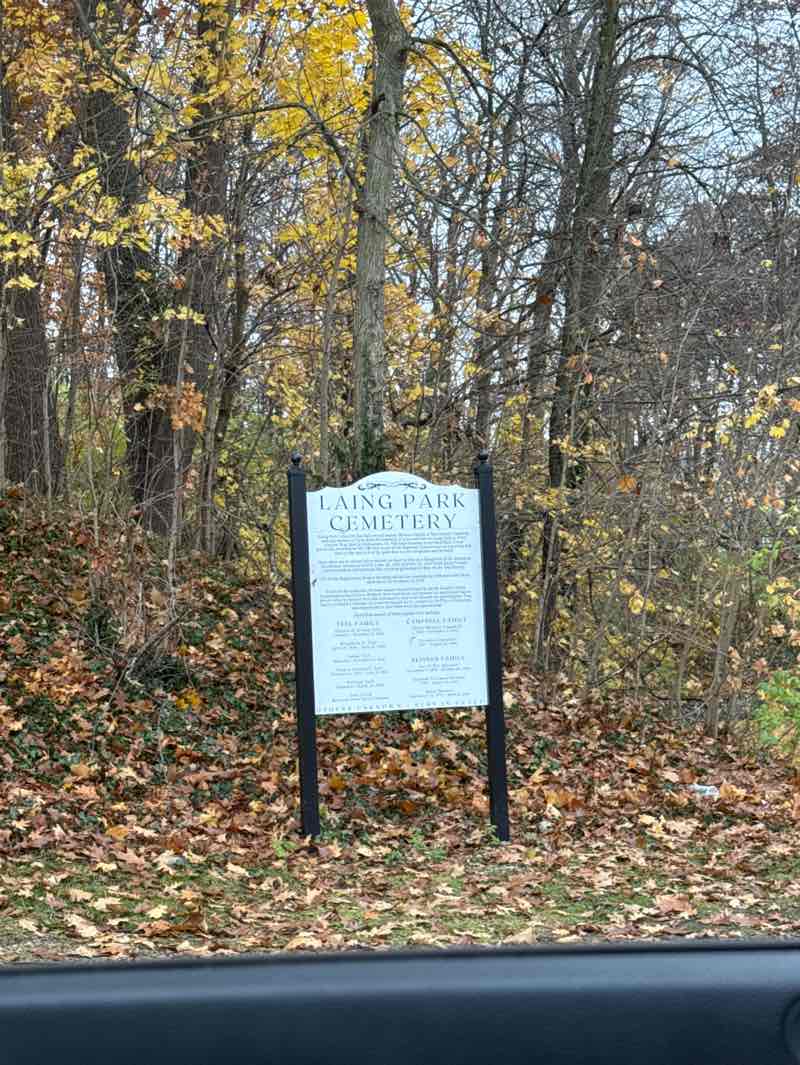 walking near me in Laing Park in autumn