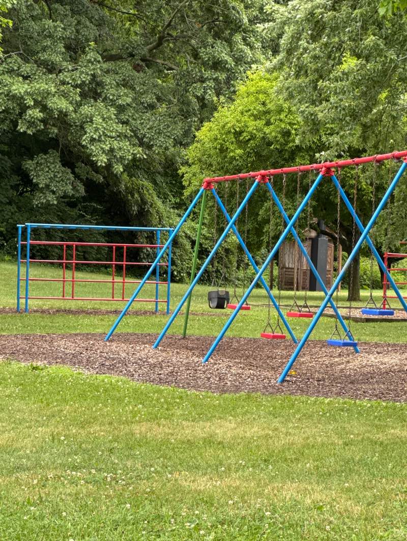 walking near me in O'brien Park in autumn