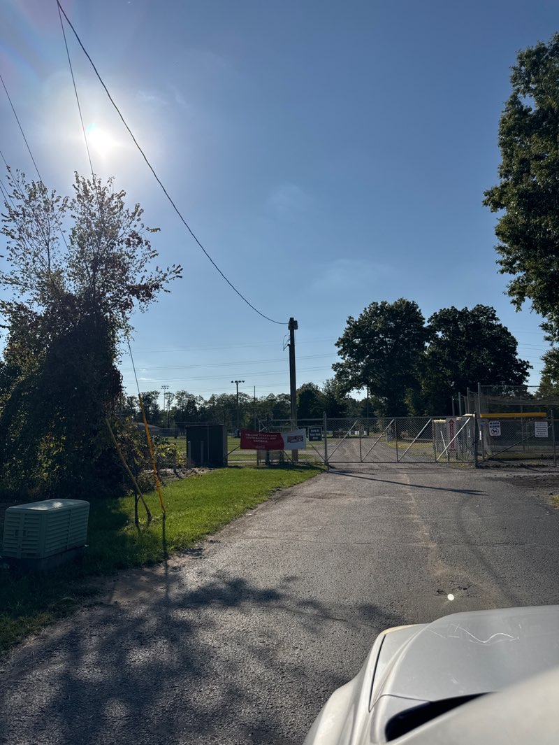 walking near me in Booth Tarkington Park in autumn