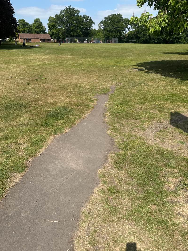 walking near me in Wheatsheaf Common in spring