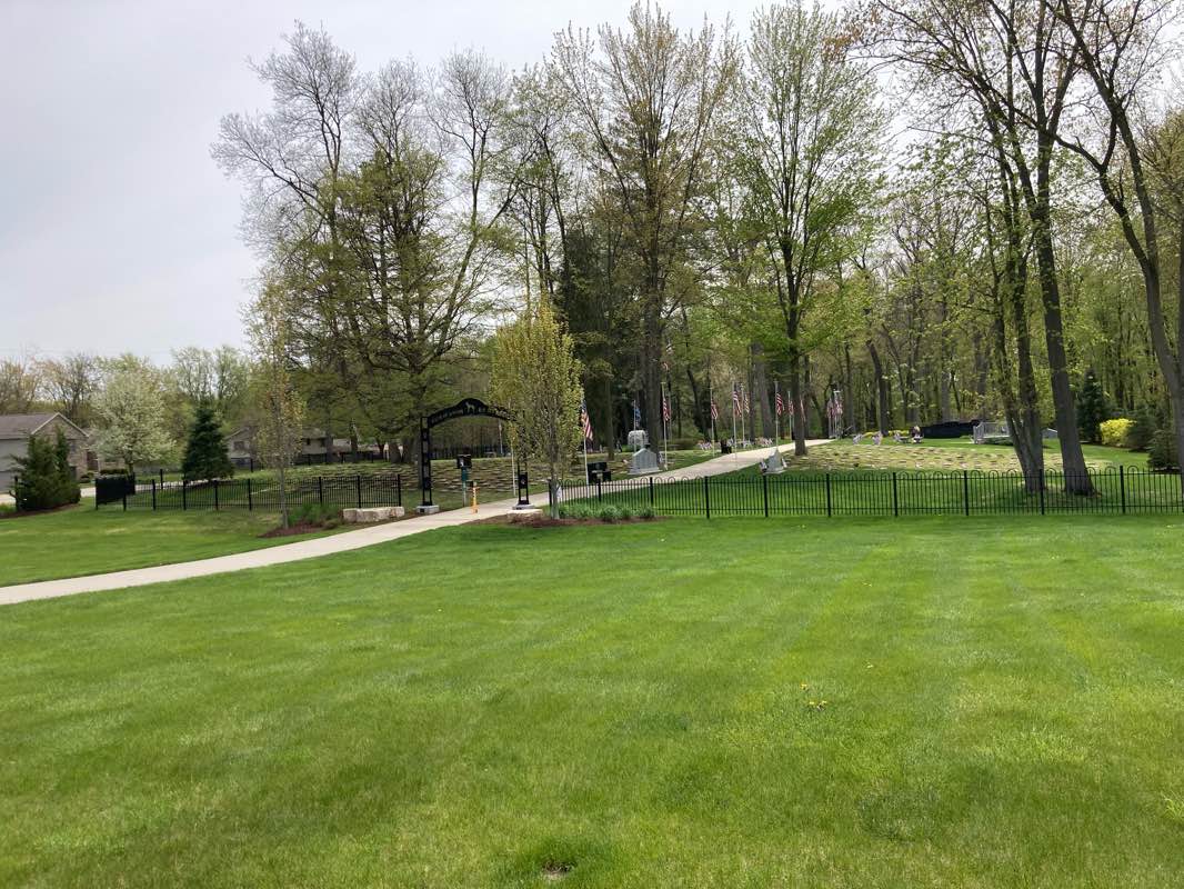 walking near me in Lyon Township Park in winter