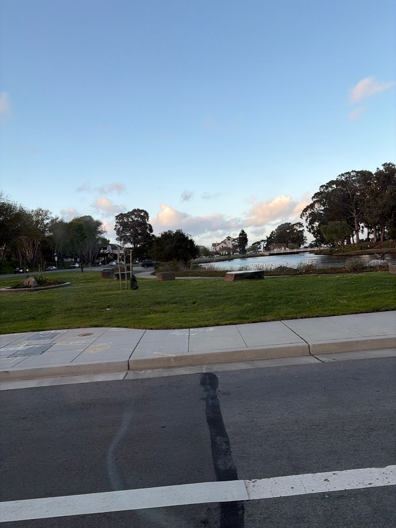 walking near me in Lagunta Niranda Park in winter