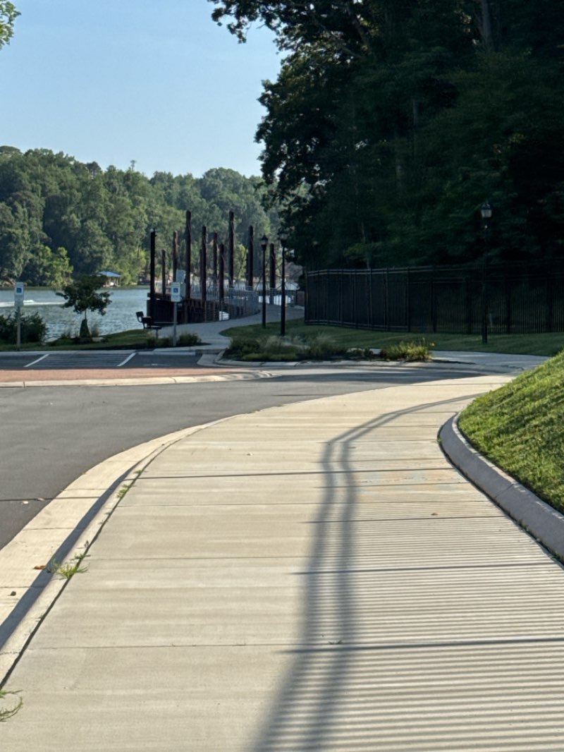walking near me in Geitner Rotary Park in summer