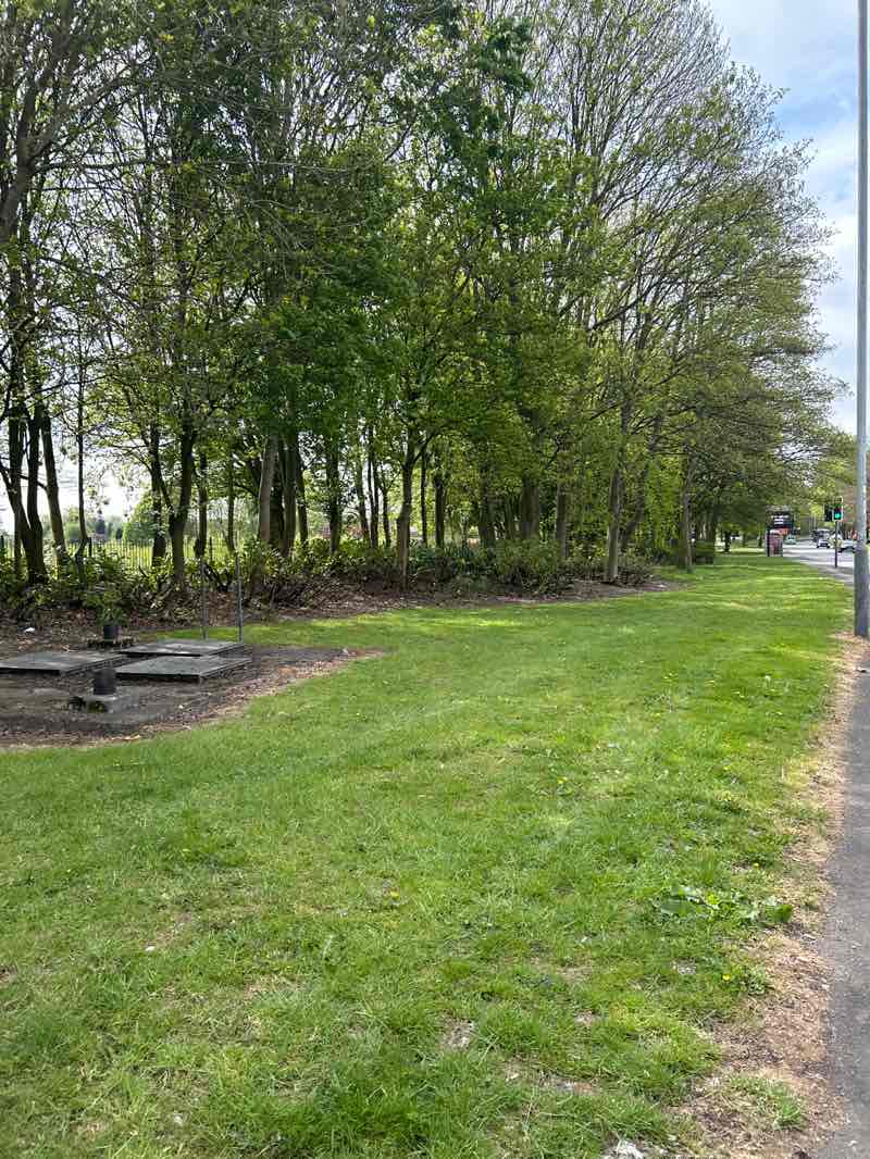 walking near me in Perry Hall Park in spring