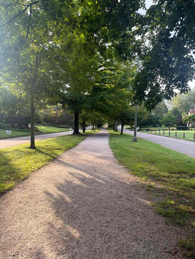 walking near me in Sequoyah Park & Greenway in summer