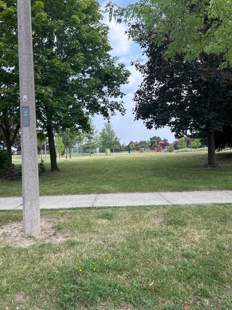 walking near me in West Maple Creek Park in summer