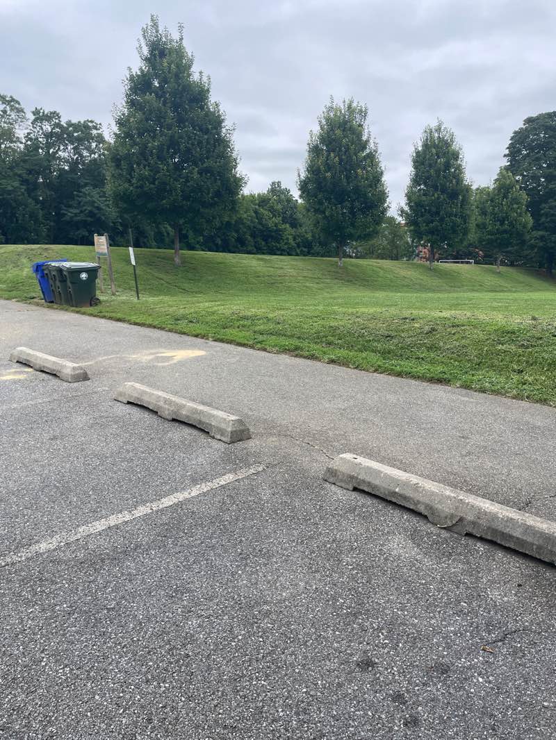 walking near me in Timberlawn Park in autumn