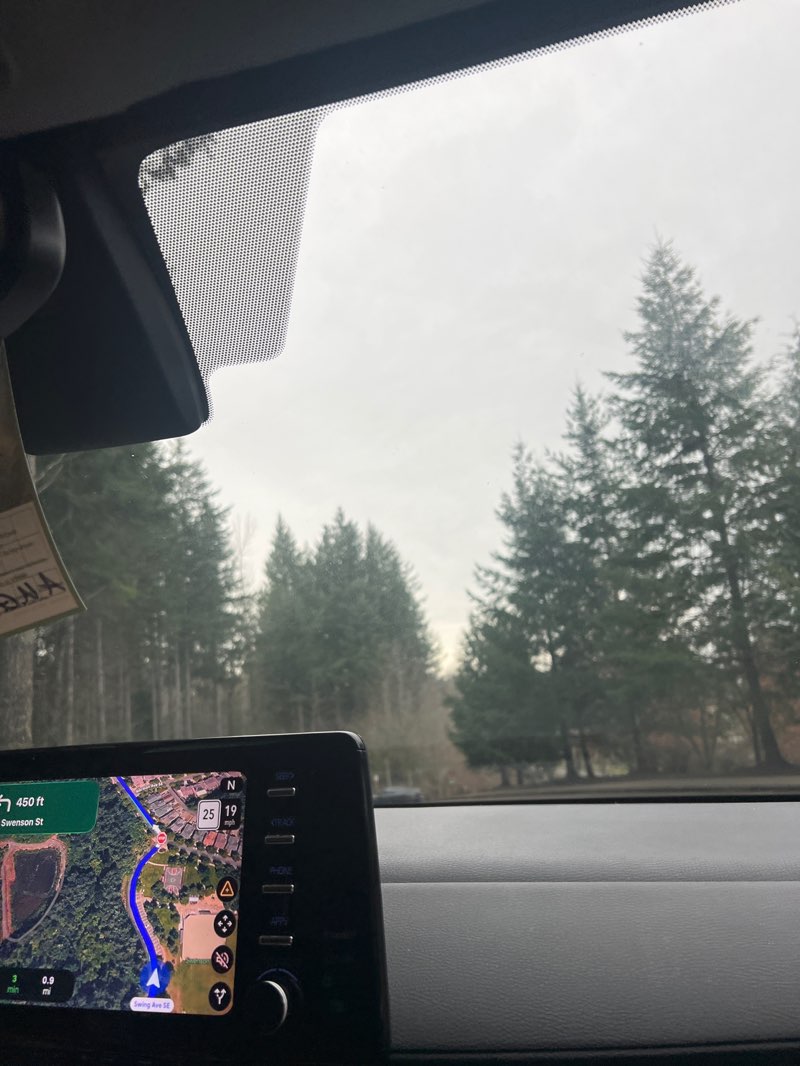 walking near me in Swenson Park in winter