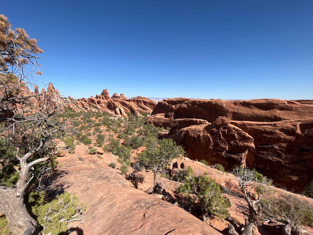 walking near me in Arches National Park in winter
