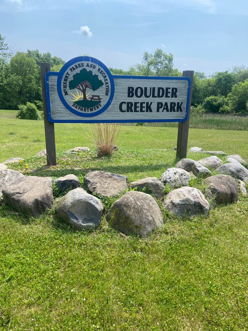 walking near me in Boulder Creek Park in summer