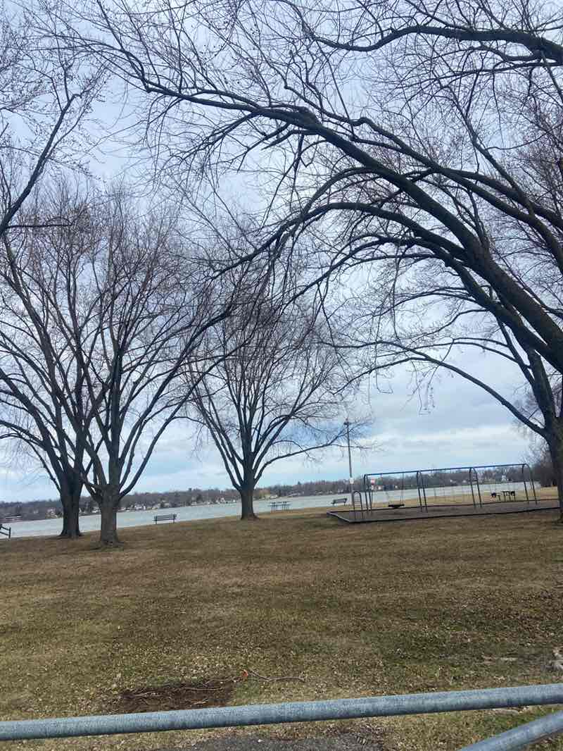 walking near me in East Beach Park in spring