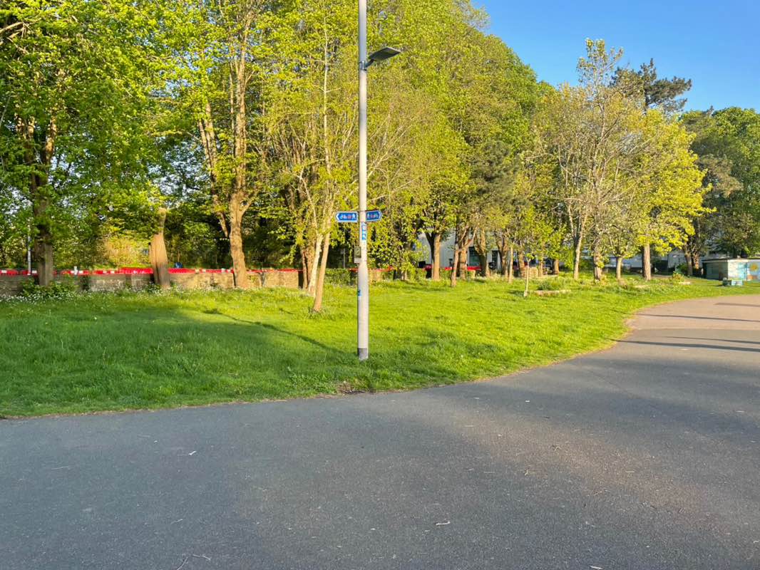 walking near me in Victoria Park in spring