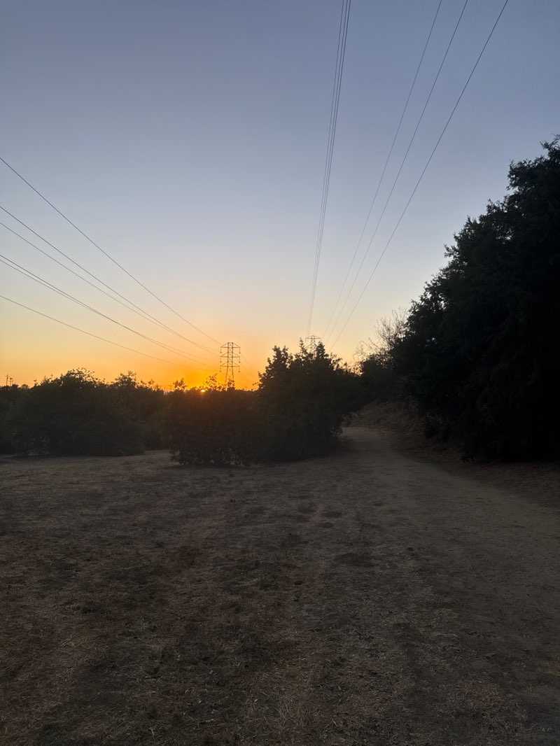 walking near me in Edison Trails Park in autumn