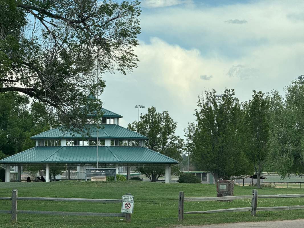 walking near me in John Metcalf Memorial Park in spring