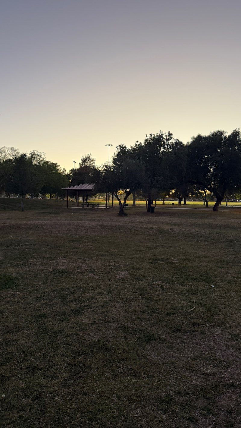walking near me in Roadrunner Park in spring