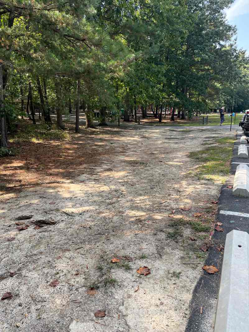 walking near me in Deep Run Park in autumn