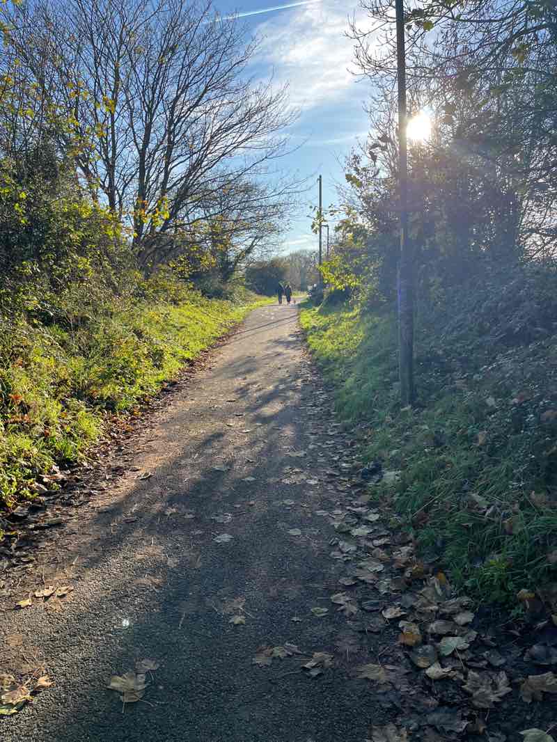 walking near me in Pittville Circus Roundabout Open Space in autumn