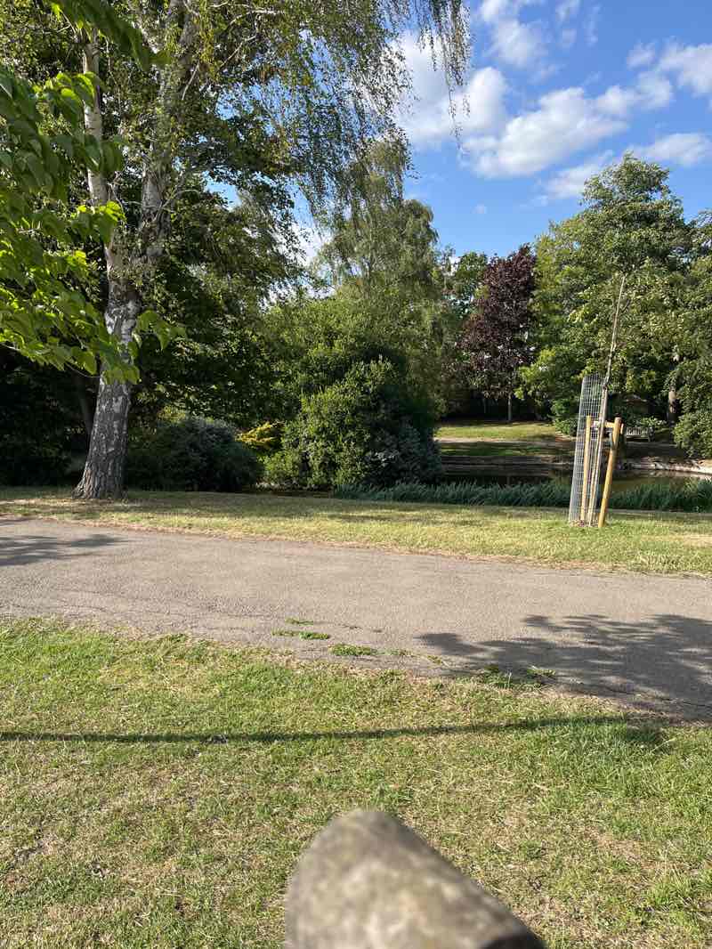 walking near me in Hatherley Park in summer
